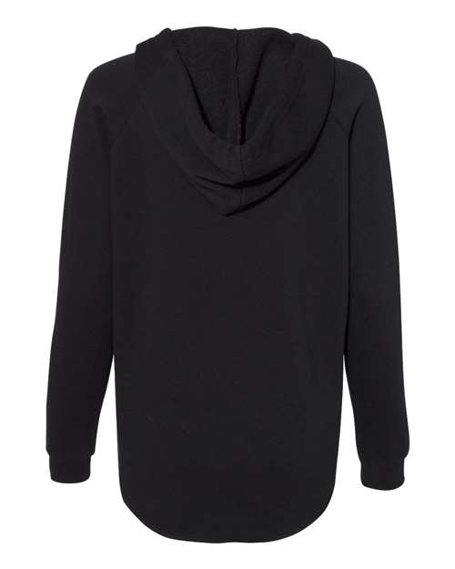 Alternative view of Women’s Lightweight California Wave Wash Hooded Sweatshirt - PRM2500