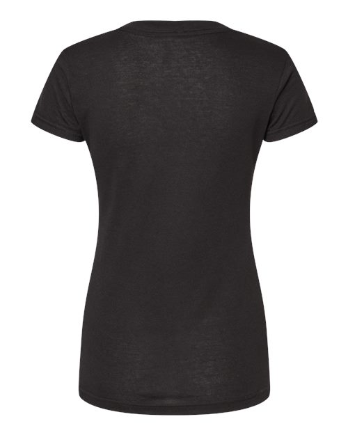 Alternative view of Women's Deluxe Blend V-Neck T-Shirt - 3542