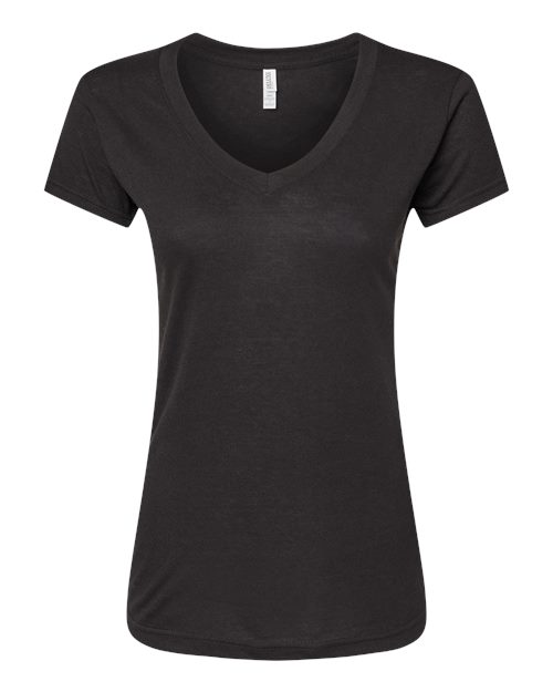 Women's Deluxe Blend V-Neck T-Shirt - 3542