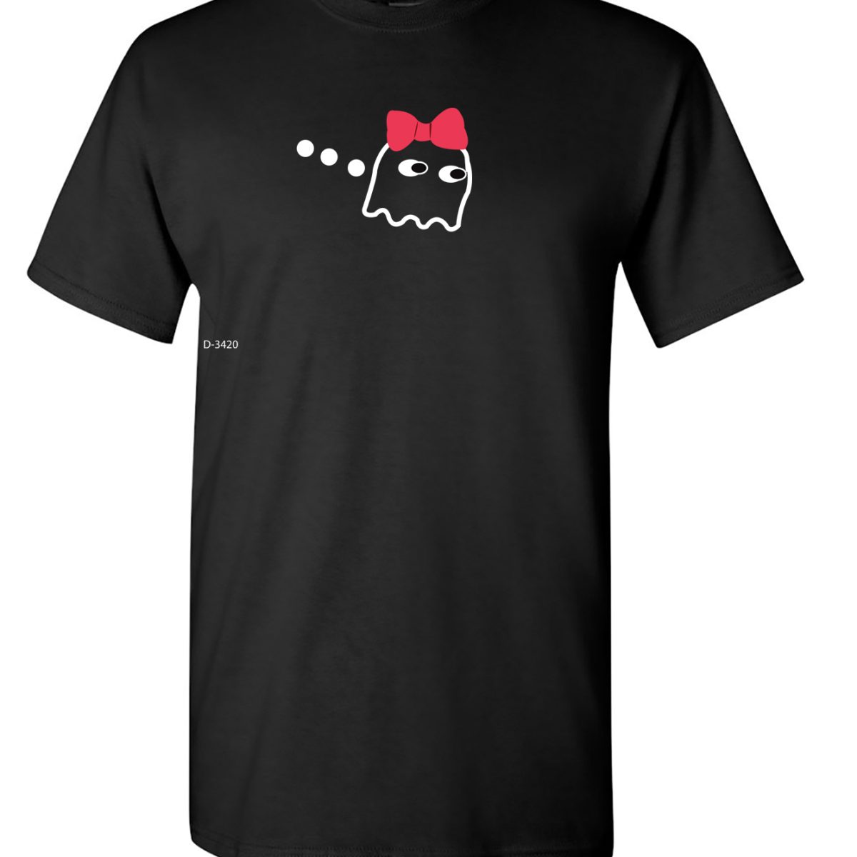 Alternative view of Cute Ghost With a Red Bow.