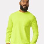 Unisex Ultra Cotton® Long Sleeve Pocket T-Shirt - 2410