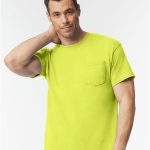 Unisex DryBlend® Pocket T-Shirt - 8300