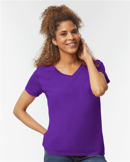 Women's Heavy Cotton™ V-Neck T-Shirt - 5V00L