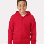 Youth Heavy Blend™ Full-Zip Hooded Sweatshirt - 18600B