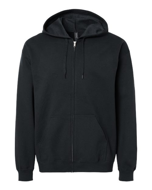 Alternative view of Unisex Softstyle® Full-Zip Hooded Sweatshirt - SF600