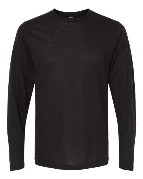Alternative view of Poly-Blend Long Sleeve T-Shirt - 3520