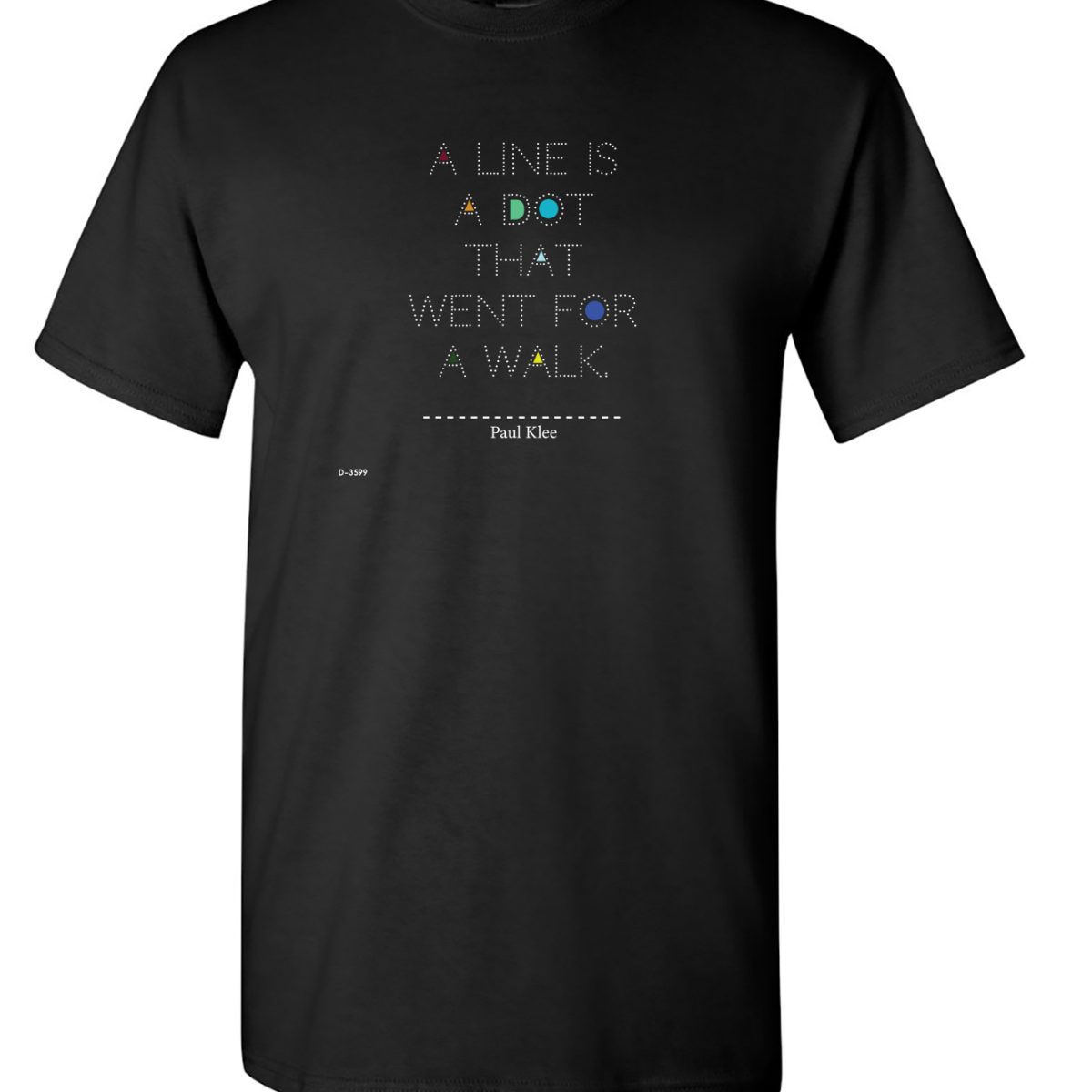 alternative view of a line is a dot that went for a walk.