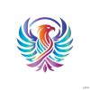 Colorful bird logo !